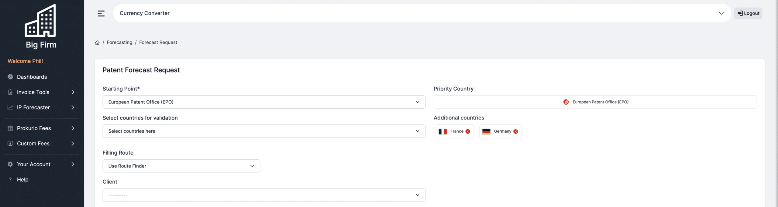 Context-Aware Route Settings